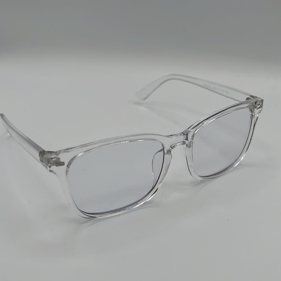 Classic style clear frame with blue light protection - Picture 3 of 3